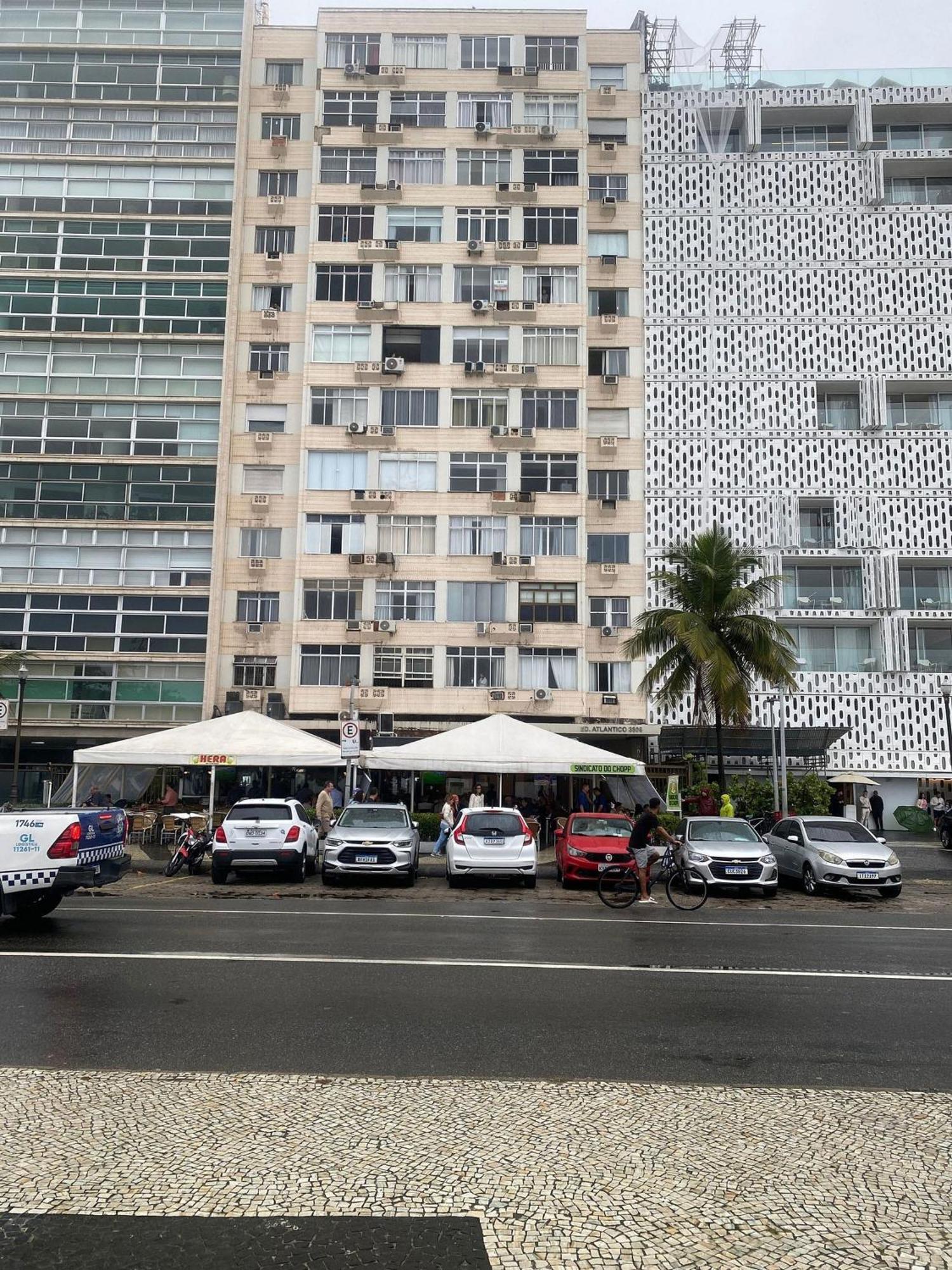 Studio 516 Copacabana Av Atlantica, Posto 6 Rio de Janeiro Eksteriør billede