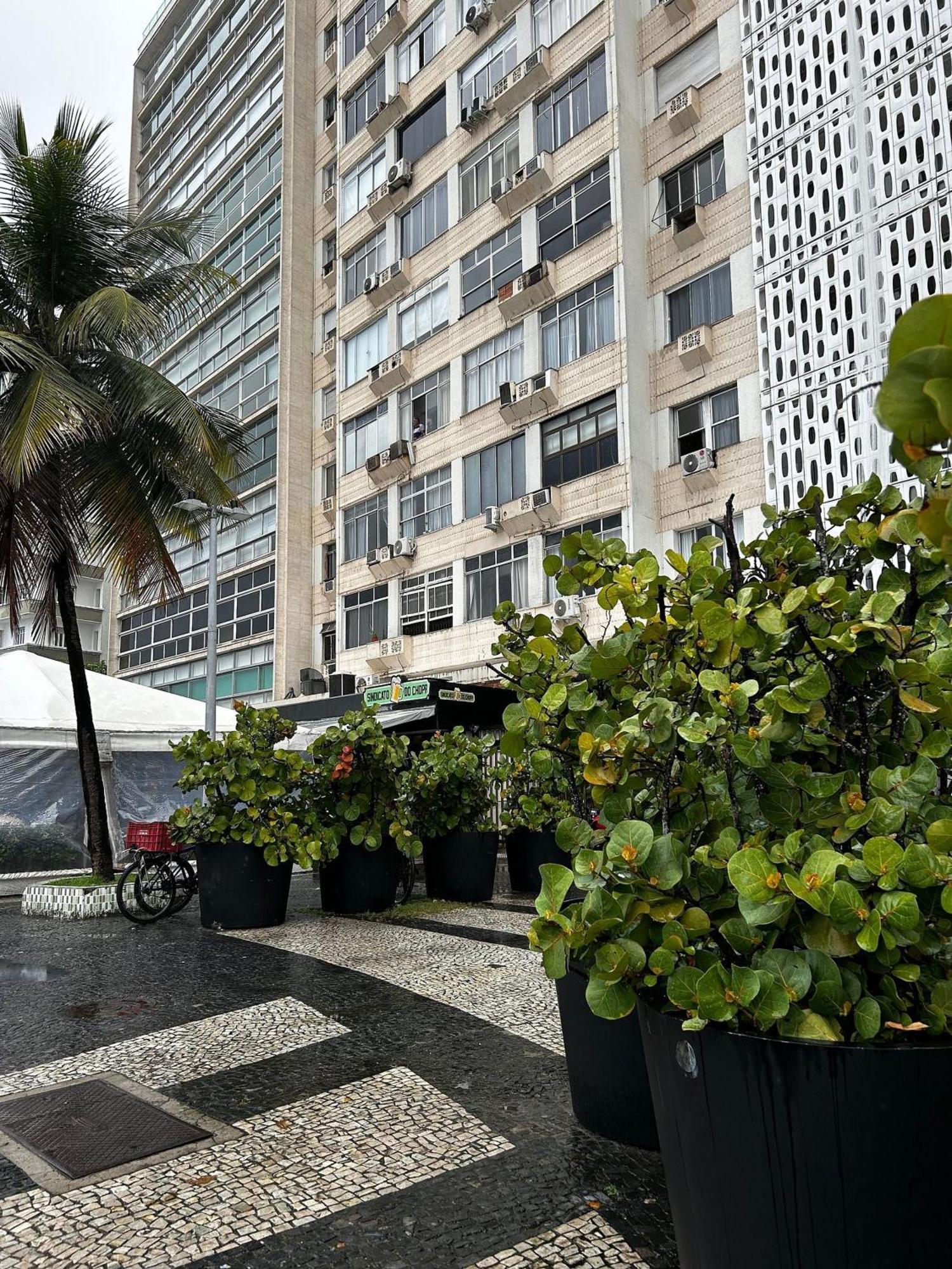 Studio 516 Copacabana Av Atlantica, Posto 6 Rio de Janeiro Eksteriør billede